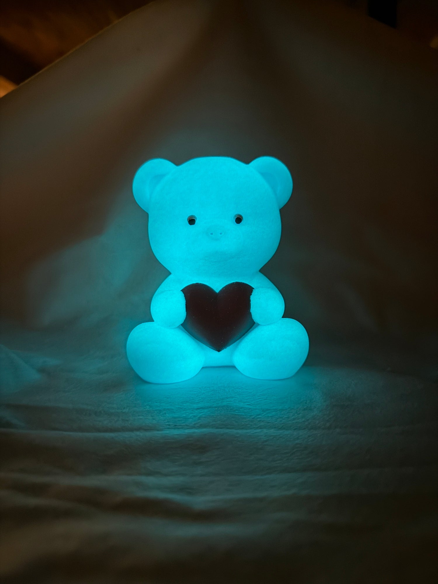 3D Printed Glow in the Dark Teddy Bear