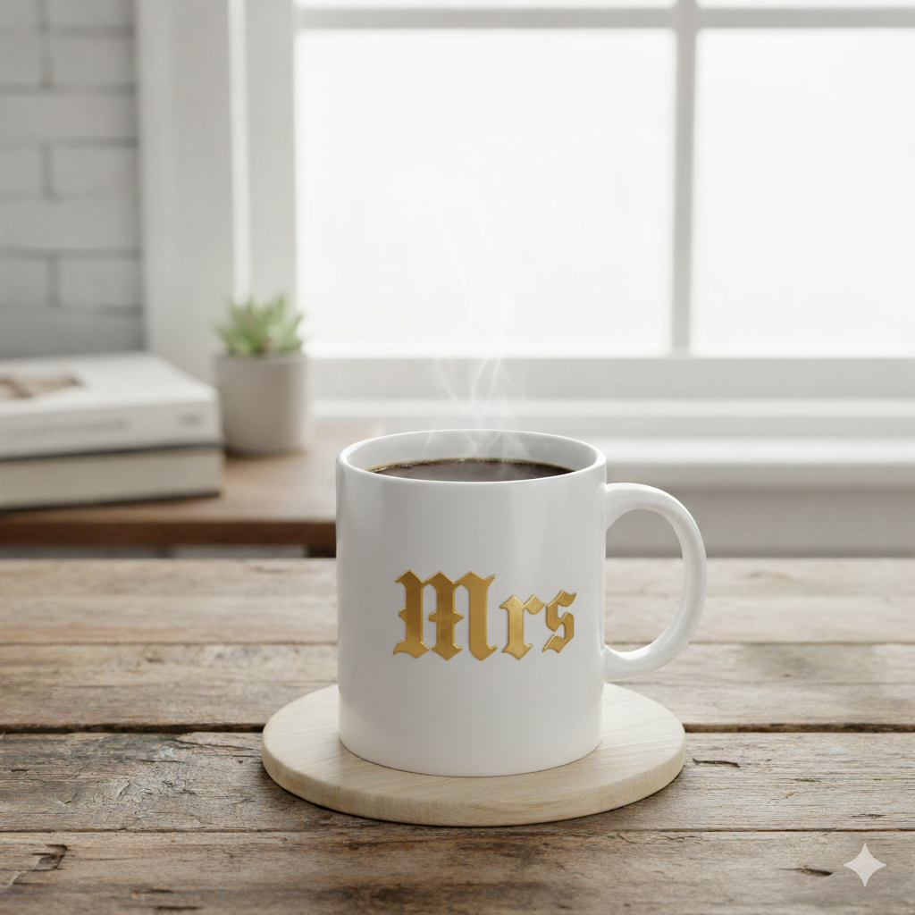 Personalized Mr and Mrs Coffee Mug image 2