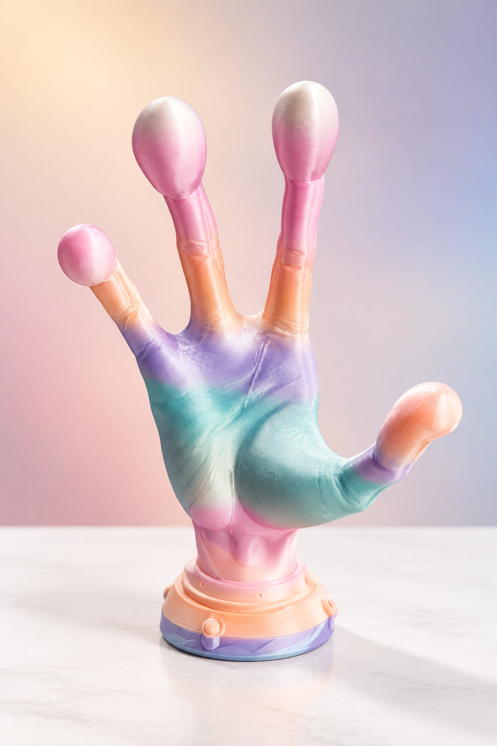 3D Printed Hand-Shaped Game Controller Stand