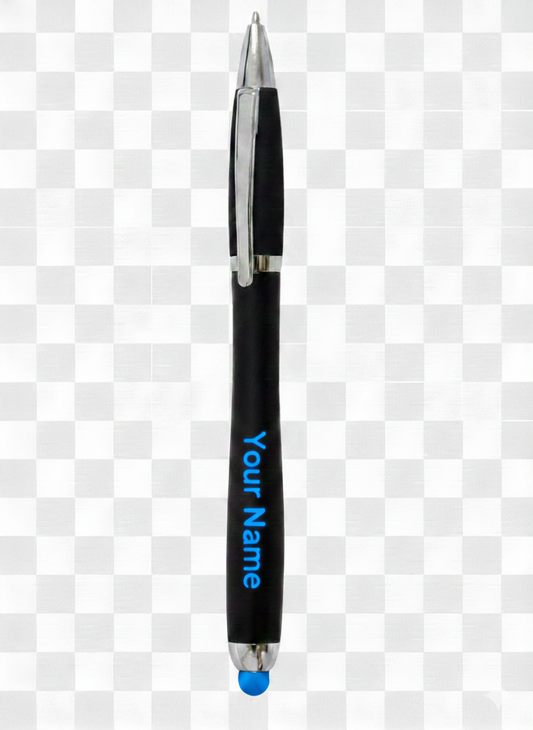 Personalized Laser Engraved LED Lighted Ink Pens 5 Color Choices