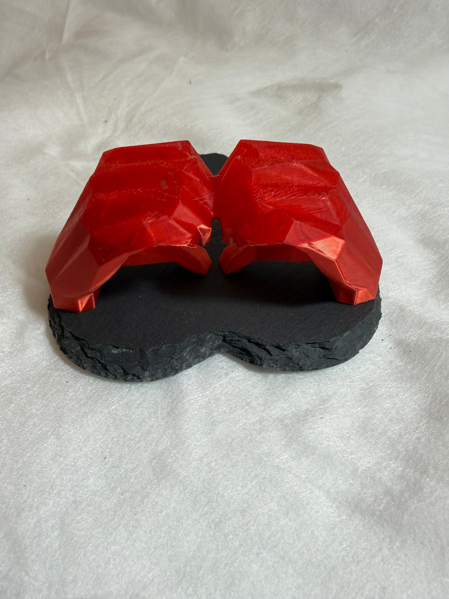 "You & Me" Heart Hands Sculpture - Custom 3D Printed Keepsake