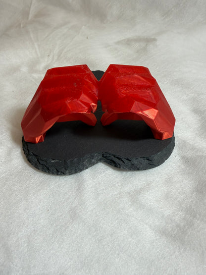 "You & Me" Heart Hands Sculpture - Custom 3D Printed Keepsake