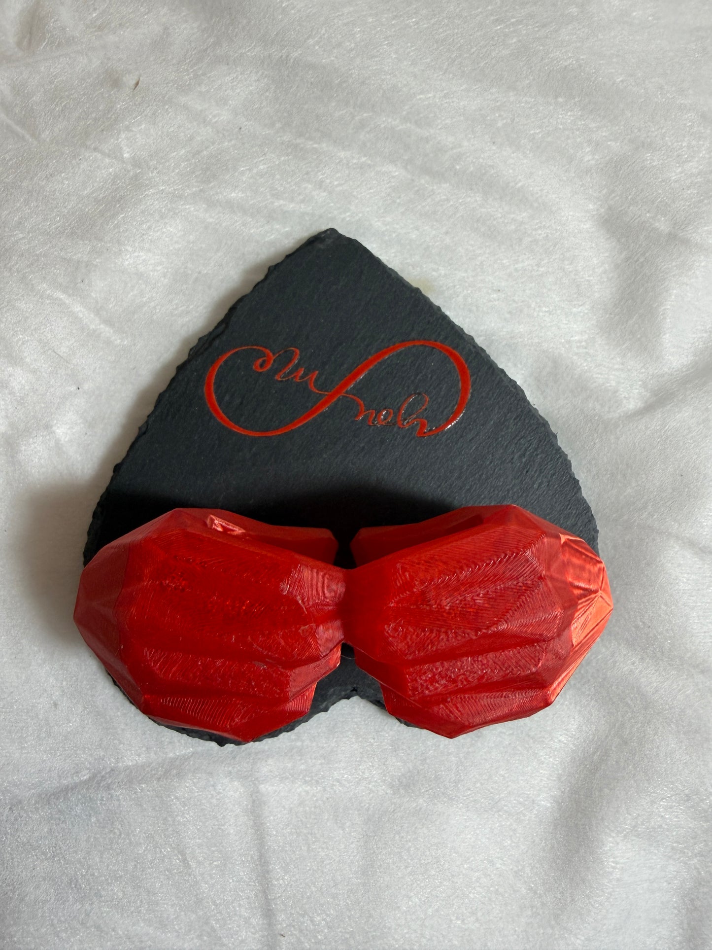 "You & Me" Heart Hands Sculpture - Custom 3D Printed Keepsake