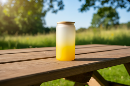 "Boat House" 16 oz Glass Can, Lid & Straw | Personalized