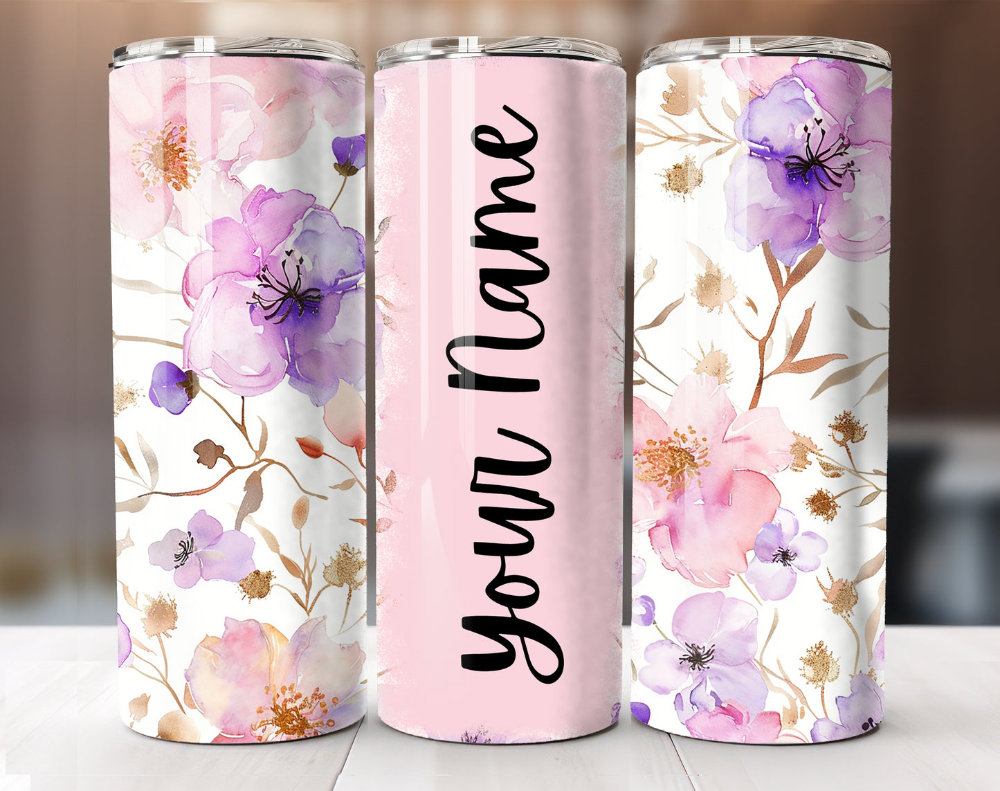 Tall Skinny Thermal Tumbler Personalized 20 oz image 3