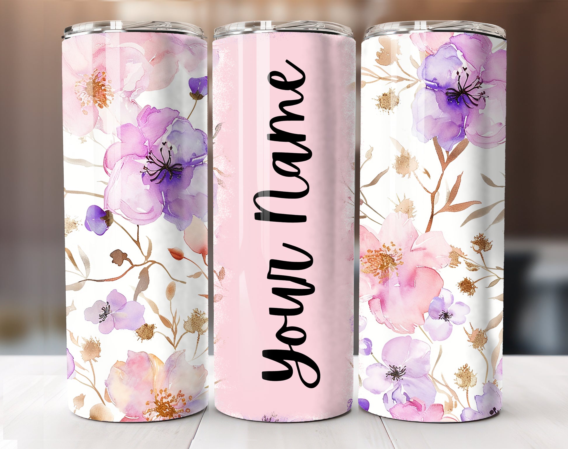 Tall Skinny Thermal Tumbler Personalized 20 oz image 3